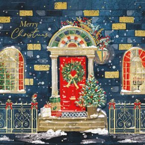 Julekort Ling Lux 5 kort m. konvolut Bl m. udsmykning